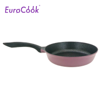 EuroCook EC11320F 韓國製鋼化鑄鋁大理石紋易潔單柄煎鍋 20cm 紫色 香港行貨