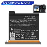 New Replacement Battery For DJI Osmo Action1 Action 1 AB1 1300mAh Rechargeable Battery