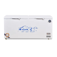 Commercial Refrigerator And Double Top Door Chest Deep Freezer Horizontal Commercial Freezer