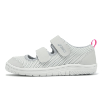 Asics 涼鞋 Meshoes Mini 中童 灰 粉 魔鬼氈 護趾 小朋友 休閒鞋 亞瑟士 1144A365022
