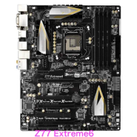 For Asrock Z77 Extreme6 Motherboard 32GB LGA 1155 DDR3 ATX Mainboard 100% tested fully work