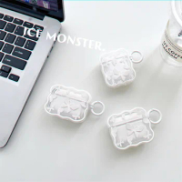 Earphone Case for AirPods Pro Cute Cartoon Butterfly Headphone Case for AirPods 1 2 3 Pro 2rd Soft Transparent Protect Cover