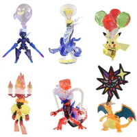 6 New Original TAKARA TOMY Terastal Pokemon Figures Miraidon Koraidon Ceruledge Armarouge Translucen