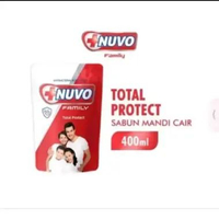 Sabun Mandi Cair NUVO 400ml - Antibakteri Melembabkan Aroma Menyegarkan Murah Ecer Grosir - Beli Ban