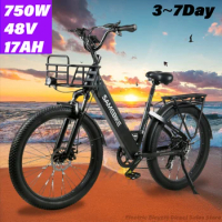 RS-A01 45km/h 500W14AH Detachable Battery Off Road Ebike Adult Snow Bike 26" Mountain Electirc Bikes Moped