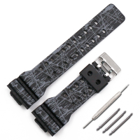 CVBDF Silicone Strap for For Casio G-SHOCK GA-100/110/120/150/200/300 GD-100/110/120 G-8900/GR-8900/