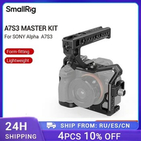 SMALLRIG Camera Cage Kit Master Kit for Sony Alpha 7S III / A7S III / A7S3 with HDMI Cable Clamp NATO Rail NATO Top Handle -3009