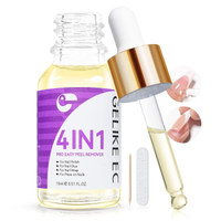 4 in 1 Gentle Nail Remover Oil for Women: Gelike EC Acetone Free  Remover for Press on Nails - Easy 