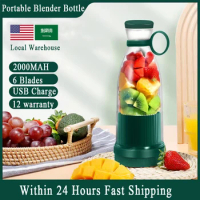 Portable Blender Bottle Fresh Juicer Blender Mixer Smoothie Citrus Squeezer Blender Electric Orange Juice Extractors