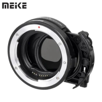 Meike MK-EFTM-C Drop-in Filter Mount Adapter Ring for Canon EF Mount lens to EOS-M M2 M3 M5 M6 M6 II M10 M50 M50 II M100 M200