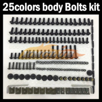 268ps Full Screws Kit Body bolt For SUZUKI SAPC VJ23 RGV-250 RGV250 RGVT250 RGV 250 CC 97 98 1997 1998 Fairing bolts screw NutS