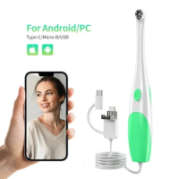 HD 1080P Endoscope Camera Mini 3 in1 IP67 Waterproof Inspection Borescope Cameras For Type-C Android PC