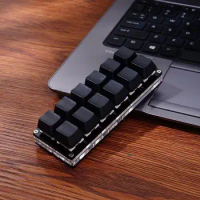12keys Keypad Professional OSU Mini Keyboard Support Red Switch Gaming Programmable DIY Mechanical Keyboard