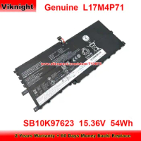 Genuine L17M4P71 Battery SB10K97623 for Lenovo ThinkPad X1 Yoga 2018 20LD-002KUK 01AV474 01AV475 L17C4P71 SB10K97624 15.36V 54Wh