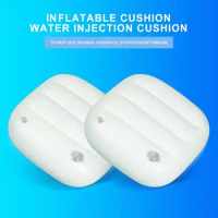 Inflatable Hot Tub Booster Pad Cushion Spa Hot Tub Booster Seat Pad Cushion Bathtub Pillow Soft Seat Back Support Tub Booster