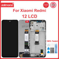 6.79" Redmi 12 Display Screen Replacement, for Xiaomi Redmi 12 23053RN02A Lcd Display Digital Touch Screen With Frame Assembly
