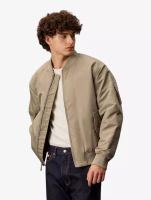 Calvin Klein Calvin Klein - Hero Padded Nylon Bomber Jacket - Brown - brown