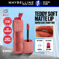 [BELI 2 GRATIS BAG CHARM] MAYBELLINE Superstay Teddy Tint 5 mL - Teddy Soft Matte Tahan 12 Jam Lipst