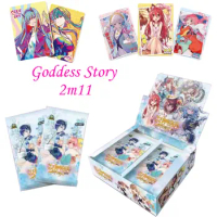 2023 Newest Goddess Story 2m11 Collection Card Full Set Waifu Booster Box ACG CCG TCG Doujin Toys And Hobbies Gift