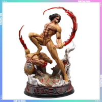 Attack on Titan Eren Jaeger Anime Figures The Founding Titan Collection 30CM Figurine Model Statue Ornament Children Toys Gifts