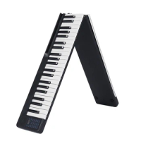Portable 88 Keys Foldable Piano Digital Piano Multifunctional Electronic Keyboard Piano for Student Kid Piano Musical Instrument