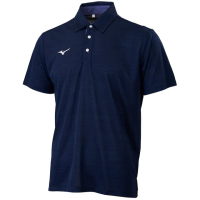 【MIZUNO 美津濃】短袖上衣 男 POLO衫 藍 32TAYA0282