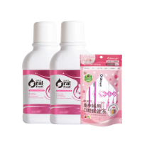 【歐樂芬】產孕婦口腔保健液300ml*2+隨身包-15mlX5入(無氟蜂膠漱口水/孕婦專用/不含酒精)