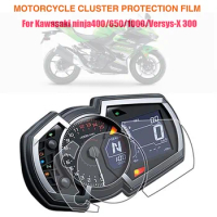 For Kawasaki NINJA 400 250 650 1000sx Z1000SX ZX6R ZX25R VERSYS X300 X250 Instrument Protective Film Dashboard Screen Protector