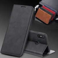 Magnetic Business Phone Case For Xiaomi Mi Max 3 Case For Xiaomi Mi Max 3 2 Cover Card Holder Flip Wallet Coque