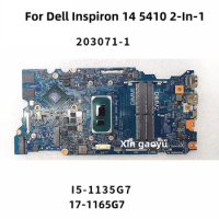 203071-1 For Dell Inspiron 14 5410 2-In-1 Laptop Motherboard CPU: I5-1135G7 17-1165G7 06H4CJ 0R4HWM N17S-G5-A1 100% Test OK