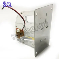 EXW philippines mechanical coin acceptor coin selector plastic clear body stainless panel for 1piso or 5 piso