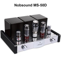 Nobsound MS-50D Amplifier HI-FI Bluetooth Tube Amplifier 2.1 Channel Amp Vacuum Tube AMP support Bluetooth and USB CD DVD