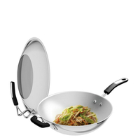 ★免運★特福Savory 頂級不鏽鋼32CM單柄炒鍋(32cm) [大買家]