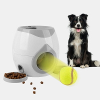【免運直出】狗狗投球獎勵機 寵物訓練互動玩具 漏食器 自動獎勵機 寵物玩具用品