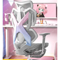 Unicorn Pink Girls' Ergonomics Gaming Chair Home Dormitory Computer Chair Office/Gaming Chair