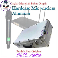 Koper Box Case Aluminium untuk Mic wireless dll Anti karatan hardcase