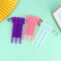 Kotak Dart 1pc mudah alih Dart Telus ABS Dart Box kuning kuning Kotak Dart Universal Kotak Dart untu