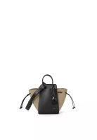 RABEANCO LU-II Ruched 手挽袋 - 黑色