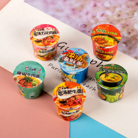 5ชิ้นบ้านตุ๊กตา112บะหมี่กึ่งสำเร็จรูปขนาดเล็กห้องครัวตุ๊กตา