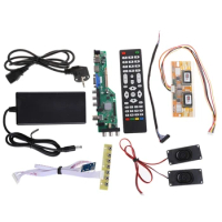 1Set DS.D3663LUA.A81 DVB-T2/T/C Digital TV 15-32 Inch Universal Lcd TV Controller Driver Board Module for 30Pin 8-Bit dropship