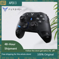Flydigi Apex 3 Wireless Elite Game Controller Support NS/TV/PC/Phone Multi-Platform Full LED Display 6-Axis Gyro Holiday Gift