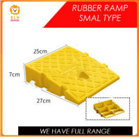 Rubber Ramp /Wheel chair Rubber Ramp Heavy Duty HxW 7/16cm*Height 25cm*Length 5/11/9cm*Height 50cm*L