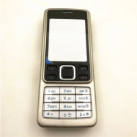 For Nokia 6300 Full Complete Mobile Phone Housing Cover Door Frame Battery Back cover + English Keypad