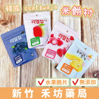 韓國 ssalgwaja 米餅村 無添加 寶寶水果脆片 藍莓/草莓/蘋果/柑橘/哈密瓜 寶寶副食品