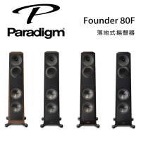 加拿大 Paradigm Founder 80F 落地式揚聲器/對-鋼烤黑
