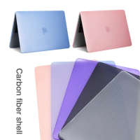 Carbon Fiber Shell Laptop Case for Macbook Air 13 A2337 2020 A2338 M1 Chip Pro 13 2022 M2 Air 13.6 A2681 for Macbook Pro 14 case