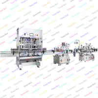Automatic Hand Sanitizer/liquid Soap/shampoo/oil/fertilizer/beverage/cosmetic/honey Bottle Filling Capping Labeling machinery