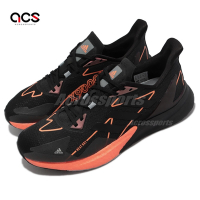 adidas 慢跑鞋 X9000L3 H RDY 運動 男鞋 海外限定 輕量 透氣 避震 路跑 健身 黑 橘 FY1210