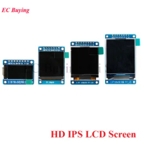 TFT Display 0.96 1.3 1.44 1.8 Inch IPS 7P SPI HD 65K Full Color LCD Module ST7735 / ST7789 Drive IC 80*160 240*240 (Not OLED)