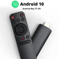 D6 Global Edition H313 Processor 4K HD Network Wireless WiFi Connection Android 10 Smart Stick Android TV Stick Smart TV 2024
